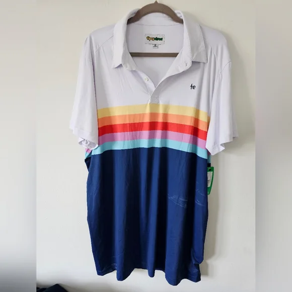 NWT tipsy elves Santa fe polo shirt - Picture 5 of 10